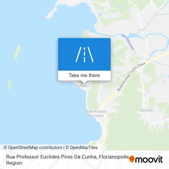 Rua Professor Euclides Pires Da Cunha map