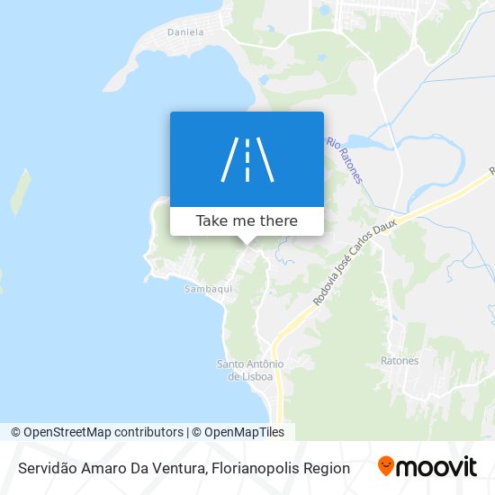 Servidão Amaro Da Ventura map