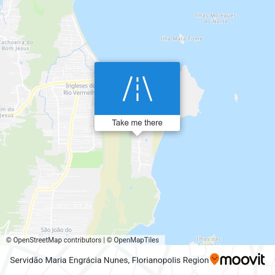Servidão Maria Engrácia Nunes map