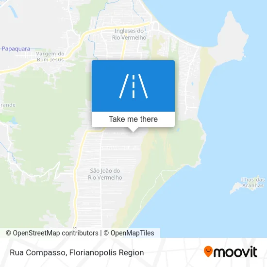Rua Compasso map