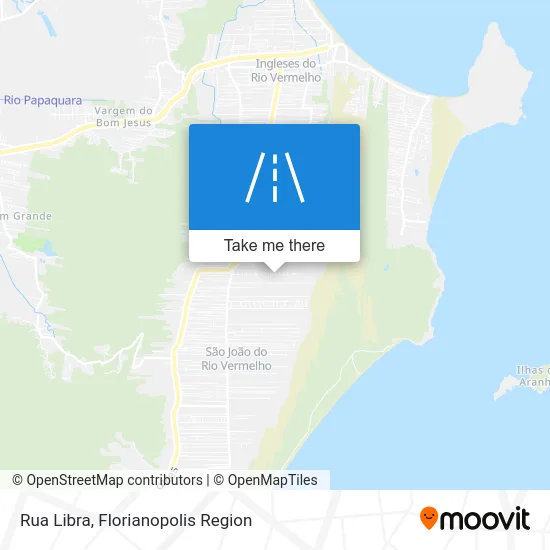 Rua Libra map
