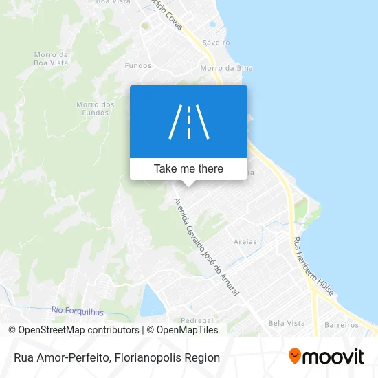 Rua Amor-Perfeito map