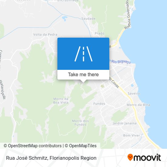 Rua José Schmitz map