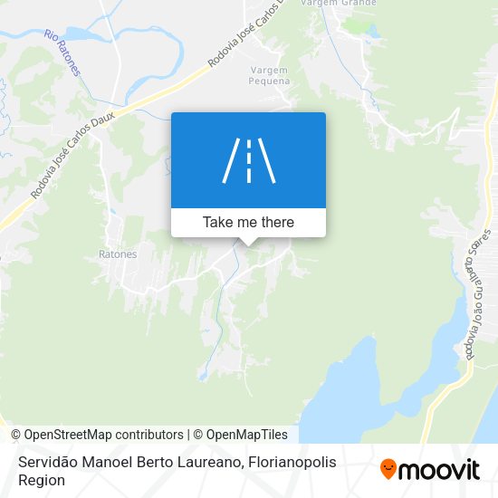 Servidão Manoel Berto Laureano map
