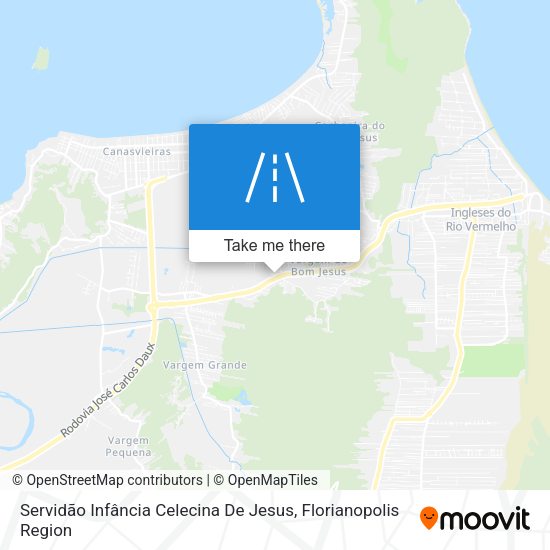 Servidão Infância Celecina De Jesus map