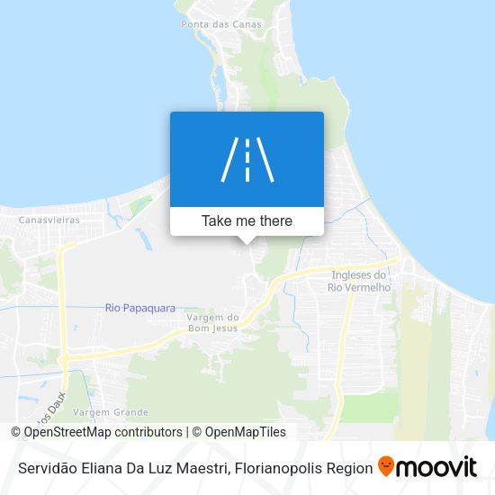 Servidão Eliana Da Luz Maestri map