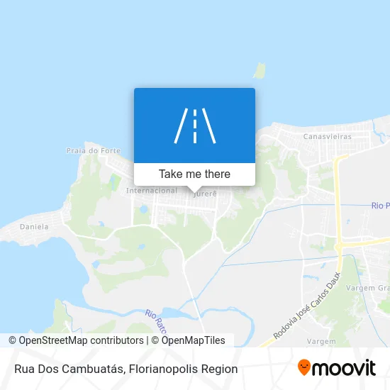 Rua Dos Cambuatás map
