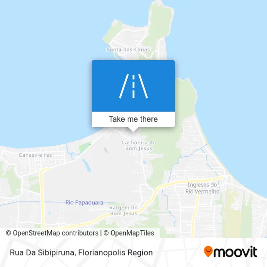 Rua Da Sibipiruna map