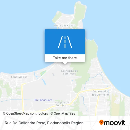 Rua Da Caliandra Rosa map