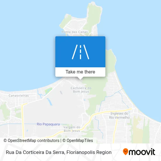 Rua Da Corticeira Da Serra map