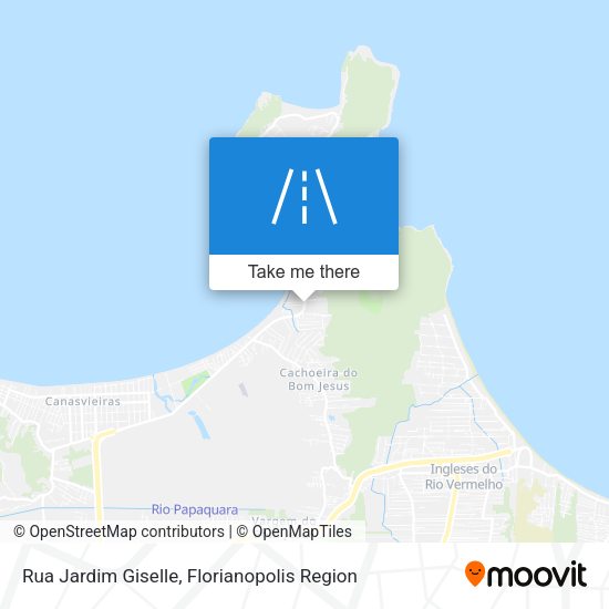 Rua Jardim Giselle map