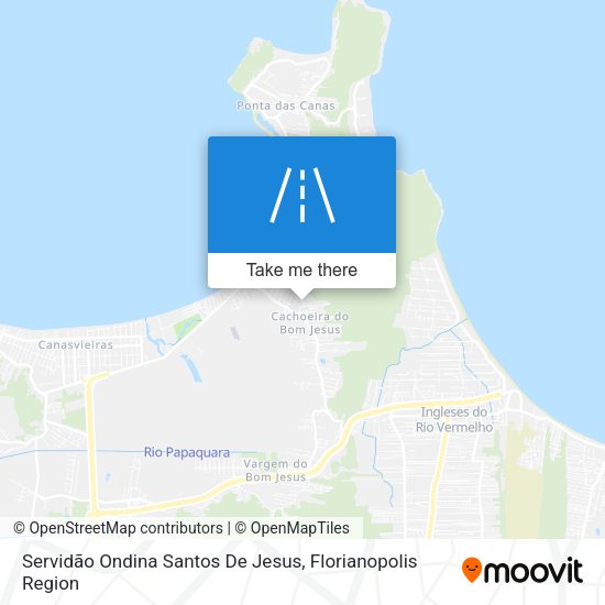 Servidão Ondina Santos De Jesus map