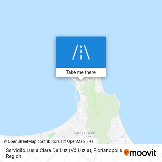 Servidão Lusia Clara Da Luz (Vó Luzia) map