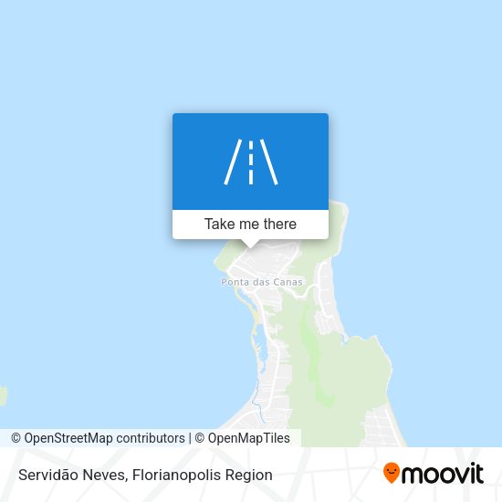 Servidão Neves map
