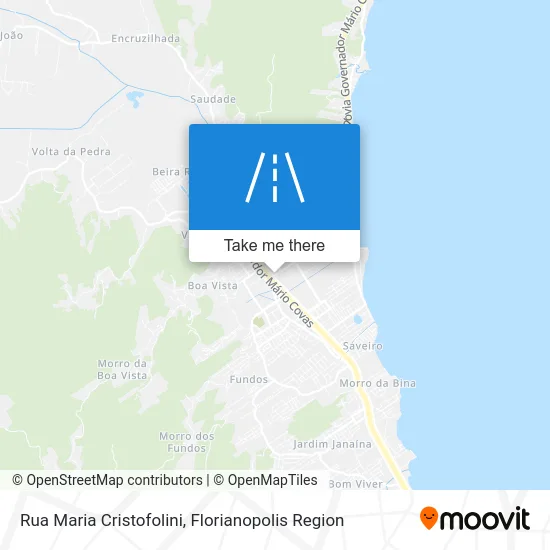 Rua Maria Cristofolini map