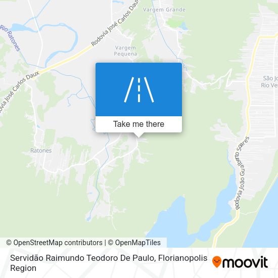 Servidão Raimundo Teodoro De Paulo map