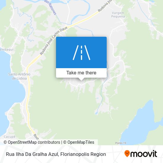 Rua Ilha Da Gralha Azul map