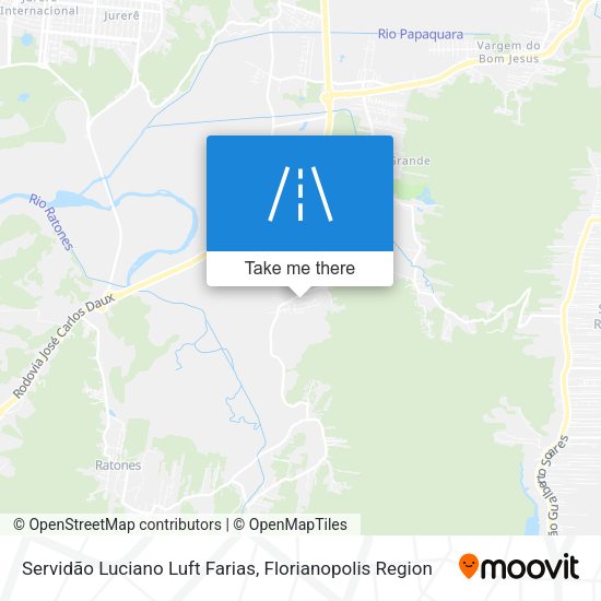 Servidão Luciano Luft Farias map