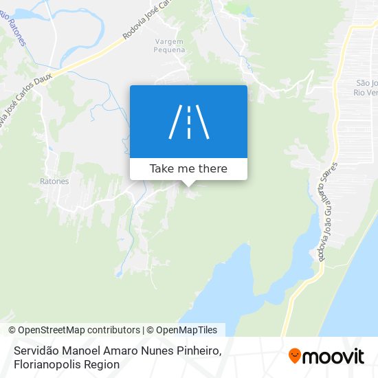 Servidão Manoel Amaro Nunes Pinheiro map