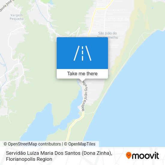 Servidão Luíza Maria Dos Santos (Dona Zinha) map
