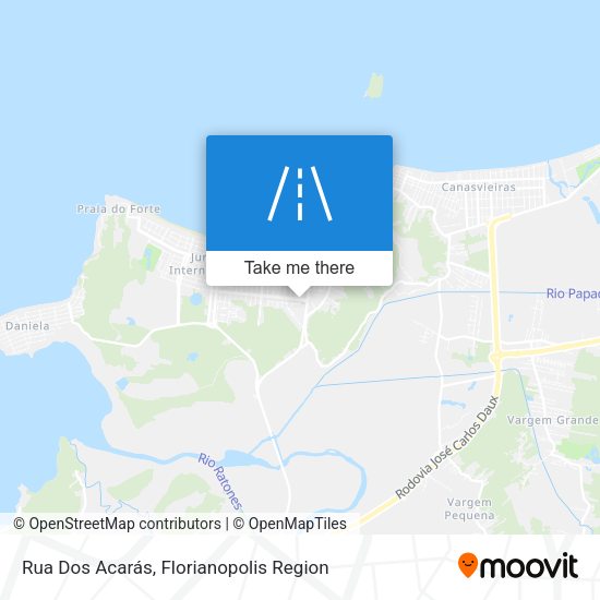 Rua Dos Acarás map