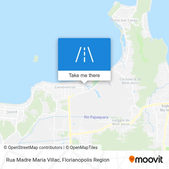 Rua Madre Maria Villac map