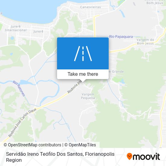 Servidão Ireno Teófilo Dos Santos map