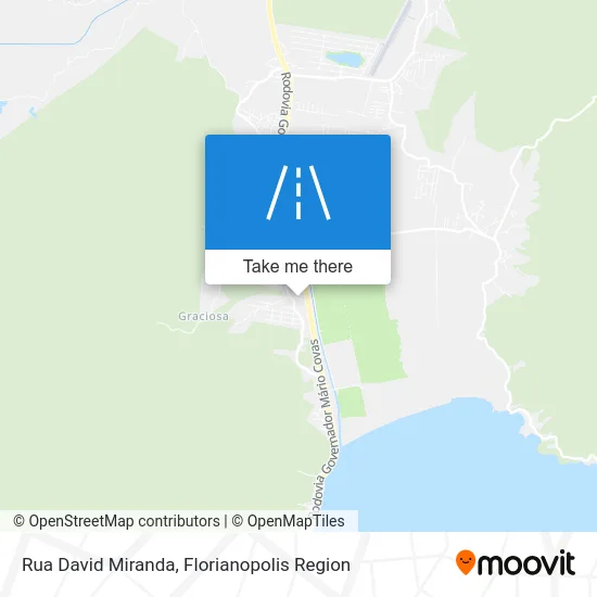 Rua David Miranda map
