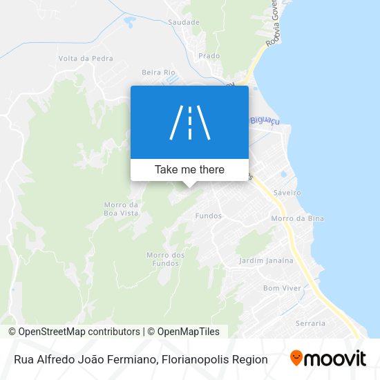 Rua Alfredo João Fermiano map
