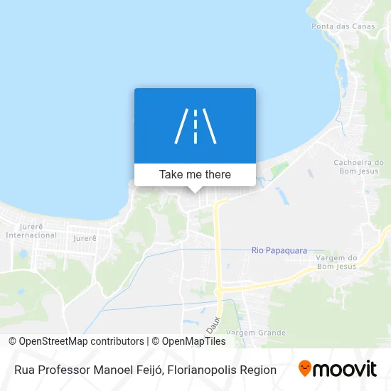 Rua Professor Manoel Feijó map