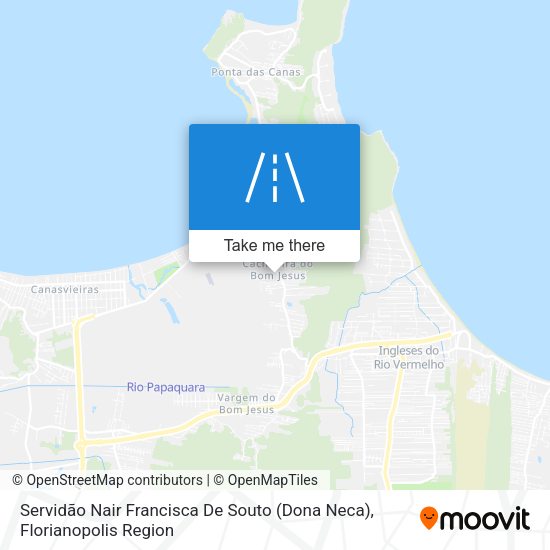 Servidão Nair Francisca De Souto (Dona Neca) map