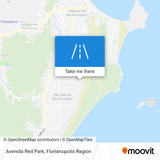 Avenida Red Park map