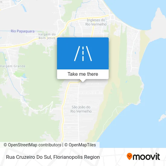 Rua Cruzeiro Do Sul map