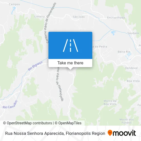 Rua Nossa Senhora Aparecida map