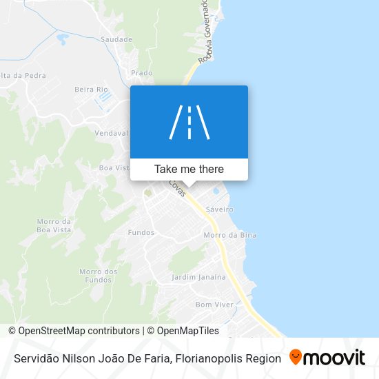 Servidão Nilson João De Faria map