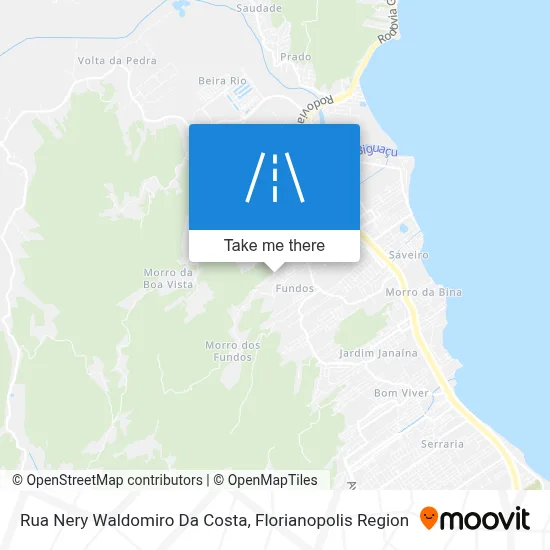 Rua Nery Waldomiro Da Costa map