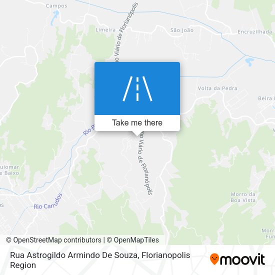 Rua Astrogildo Armindo De Souza map