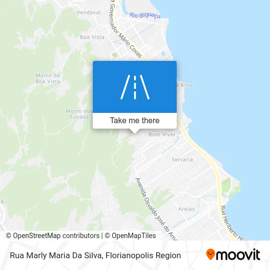 Rua Marly Maria Da Silva map