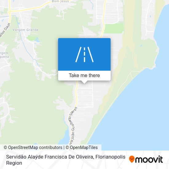 Servidão Alaýde Francisca De Oliveira map