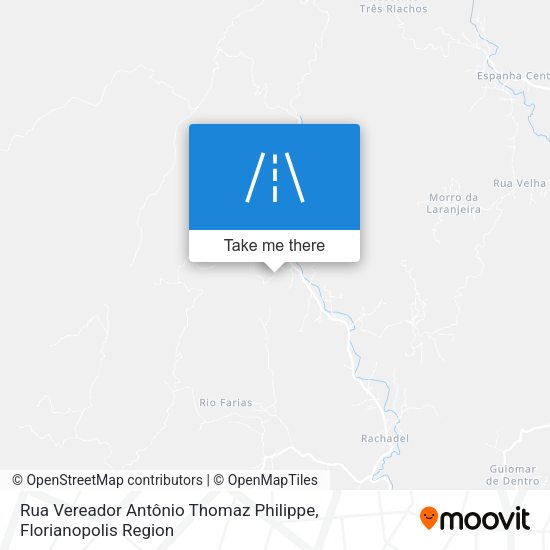Rua Vereador Antônio Thomaz Philippe map