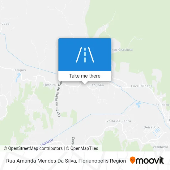 Rua Amanda Mendes Da Silva map