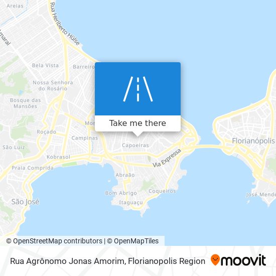 Rua Agrônomo Jonas Amorim map