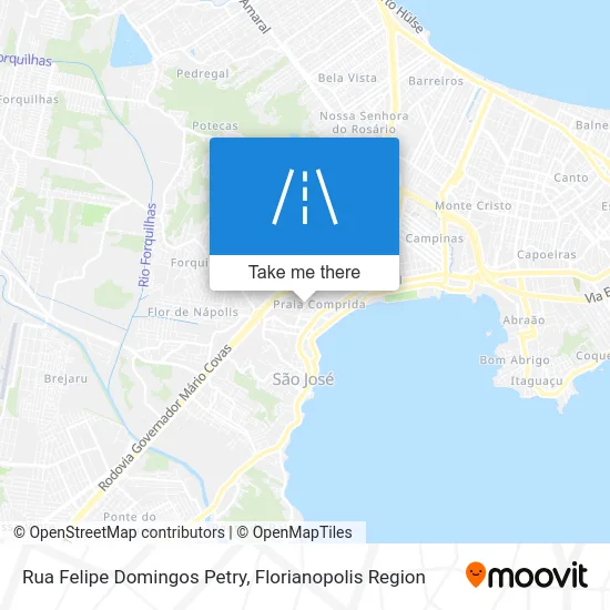 Rua Felipe Domingos Petry map