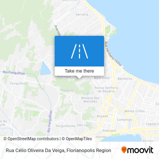 Rua Célio Oliveira Da Veiga map