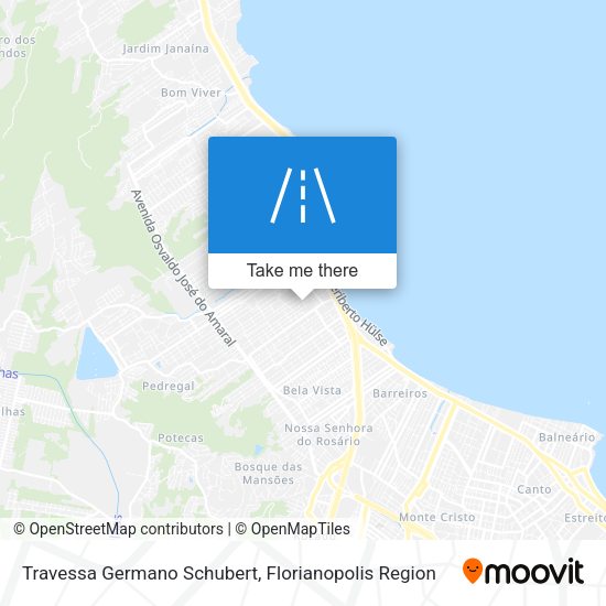 Travessa Germano Schubert map