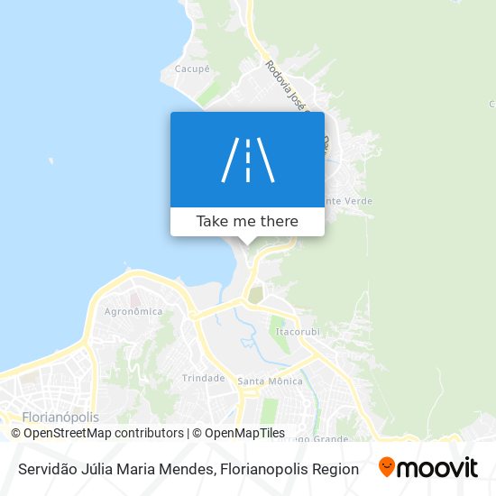 Mapa Servidão Júlia Maria Mendes