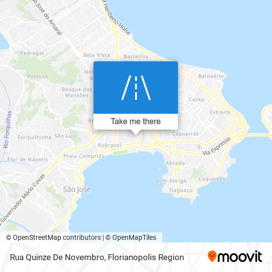 Mapa Rua Quinze De Novembro