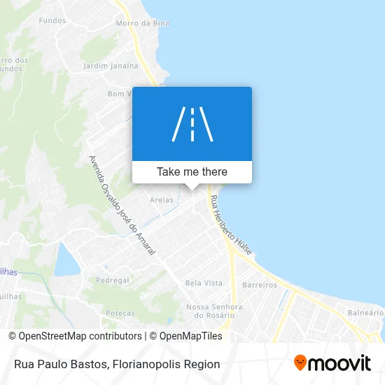 Rua Paulo Bastos map
