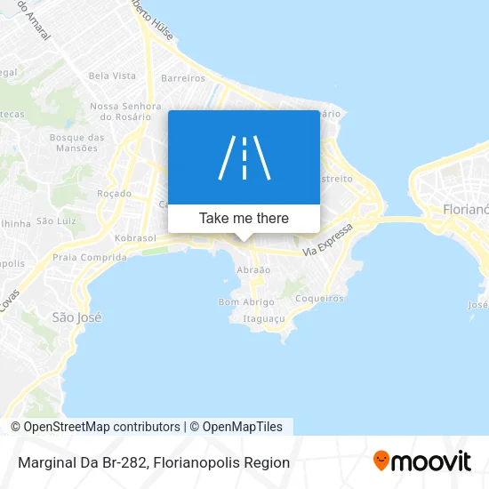 Marginal Da Br-282 map