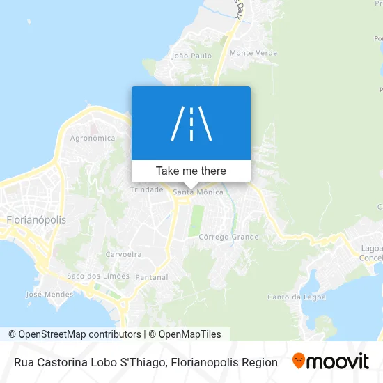 Rua Castorina Lobo S'Thiago map